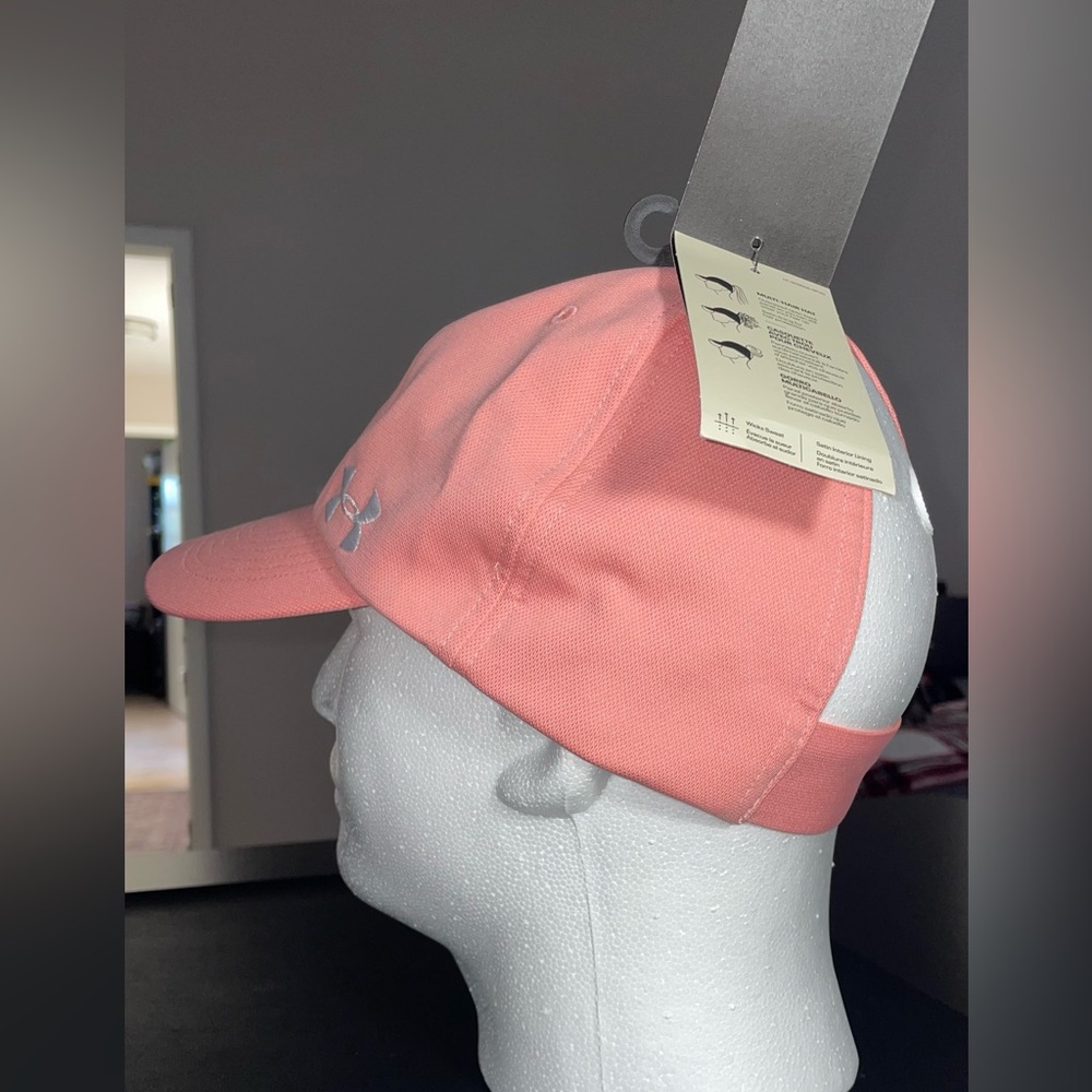 NWT UNDER ARMOUR WOMEN’S MULTI HAIR CAP AVY - Picture 2 of 11